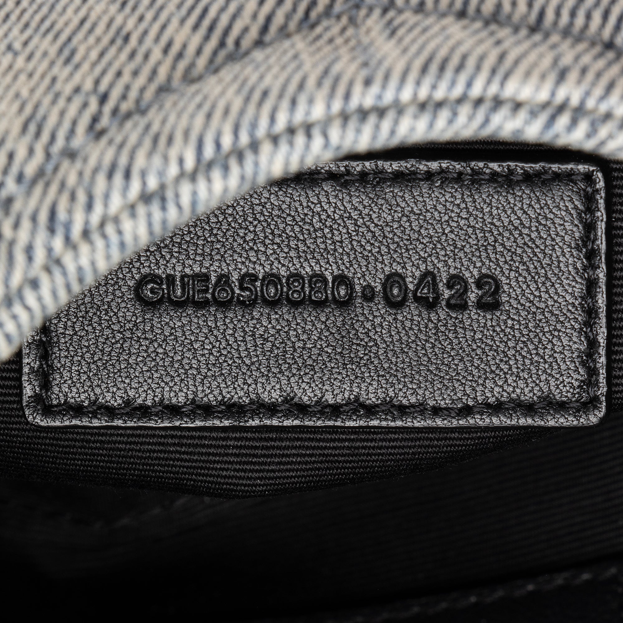 Saint Laurent Denim Monogram Puffer LouLou Small Clutch (SHF-23055)