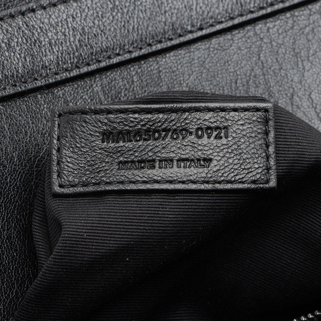 Saint Laurent Diamond Quilted Leather Monogram Becky Small Shoulder Bag