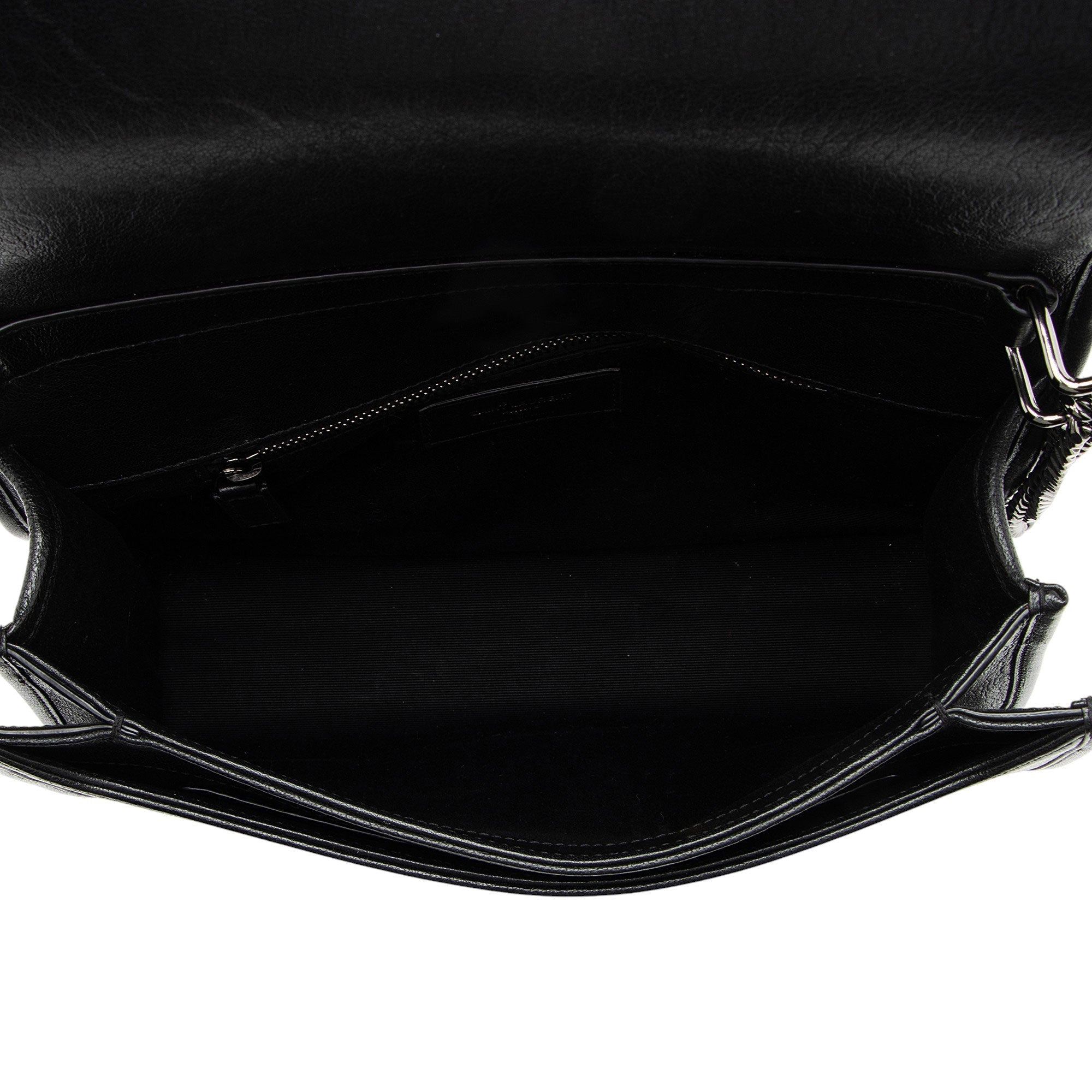 Saint Laurent Diamond Quilted Leather Monogram Becky Small Shoulder Bag