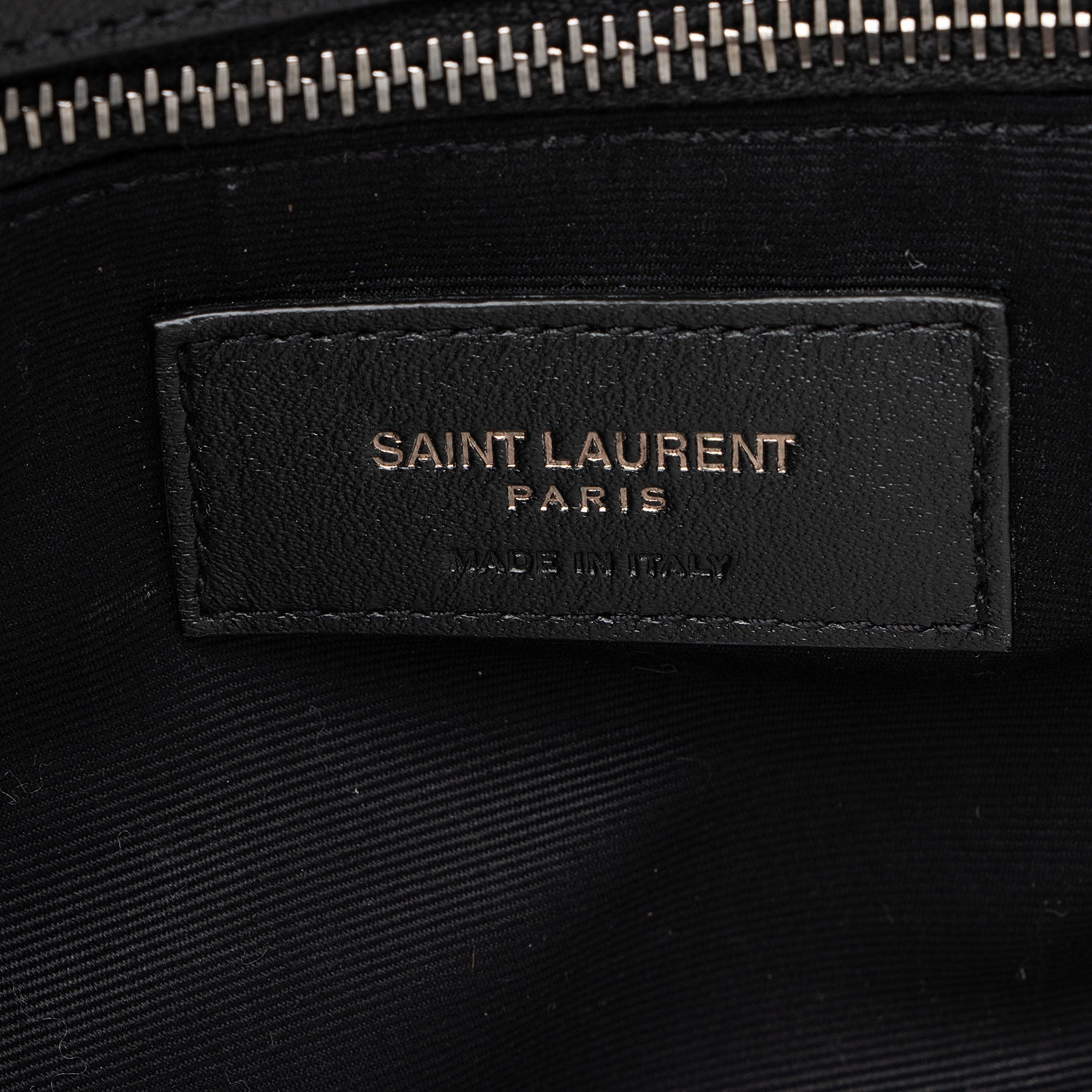 Saint Laurent Diamond Quilted Leather Monogram Becky Small Shoulder Bag