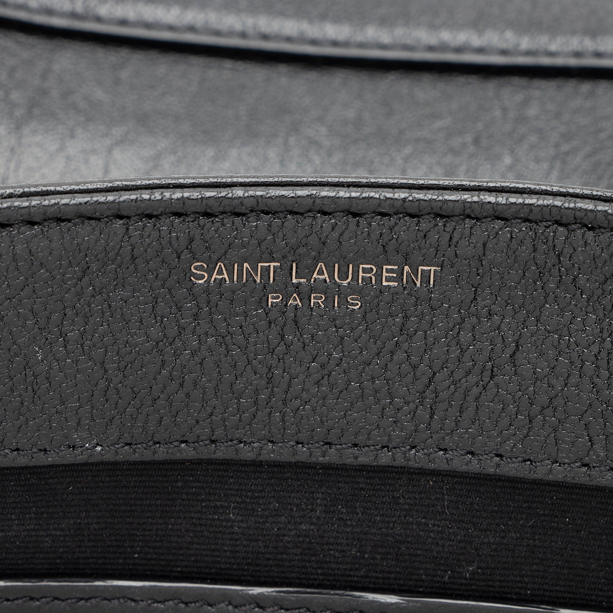 Saint Laurent Diamond Quilted Leather Monogram Becky Small Shoulder Bag