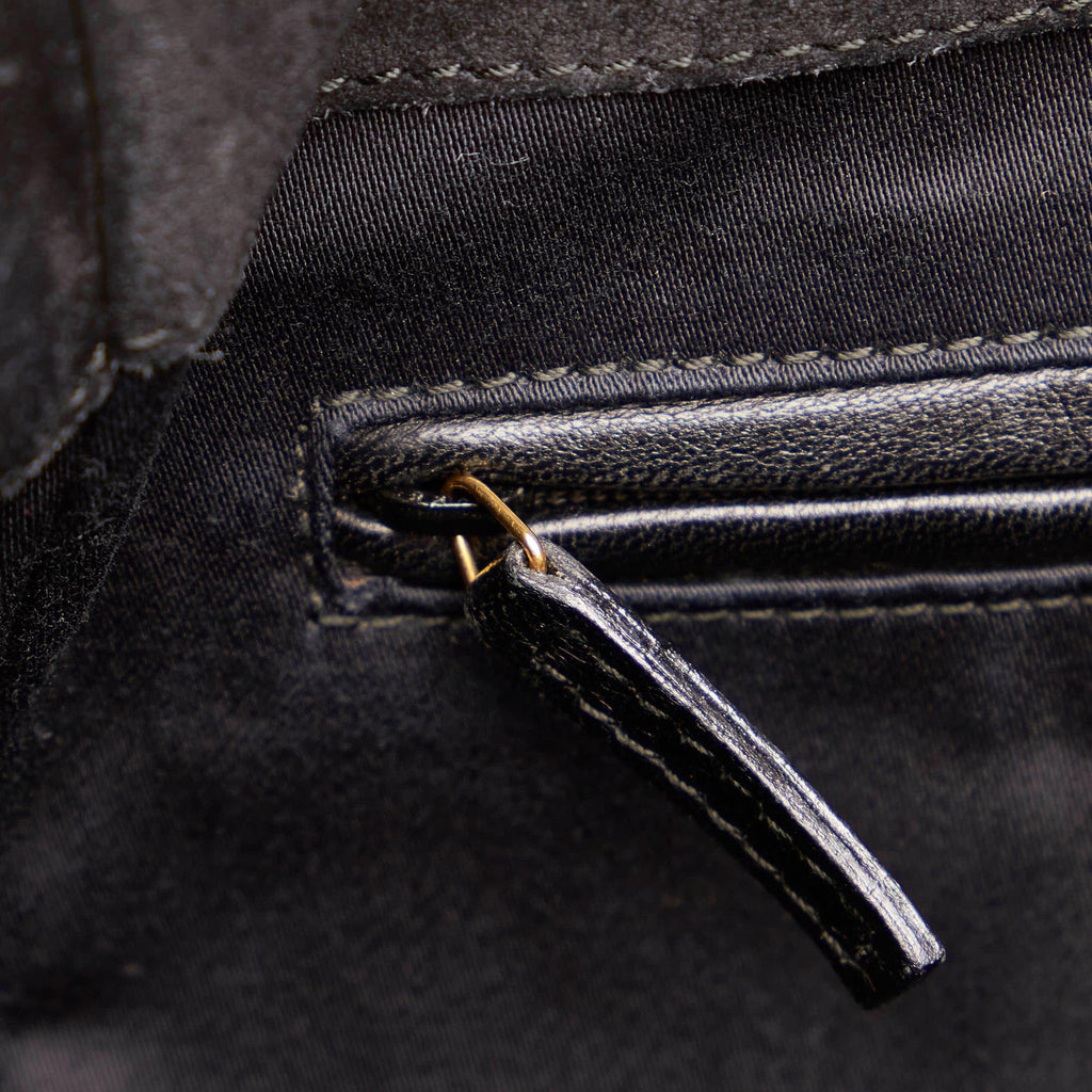 Saint Laurent Downtown Leather Tote Bag (SHG-29878)
