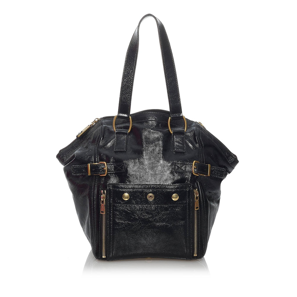 Saint Laurent Downtown Leather Tote Bag (SHG-29878)