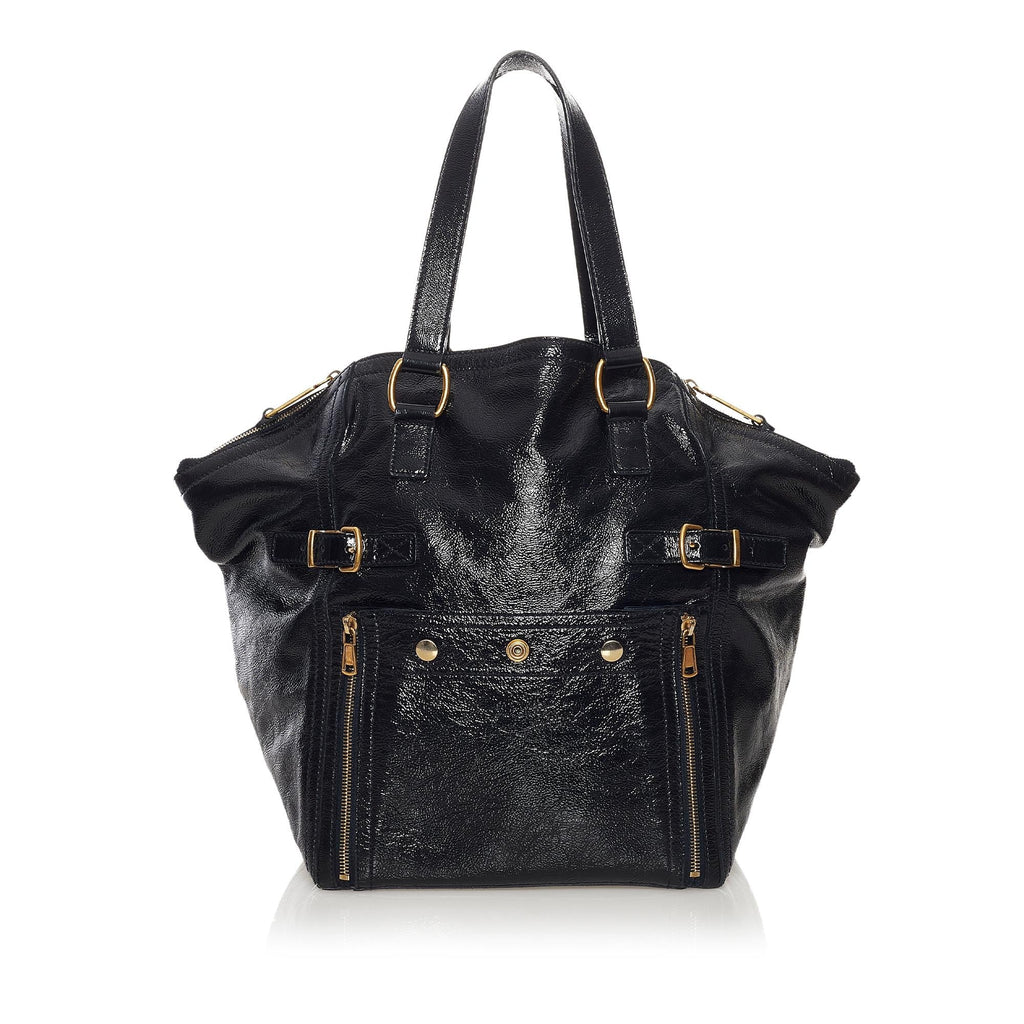 Saint Laurent Downtown Leather Tote Bag (SHG-33554)