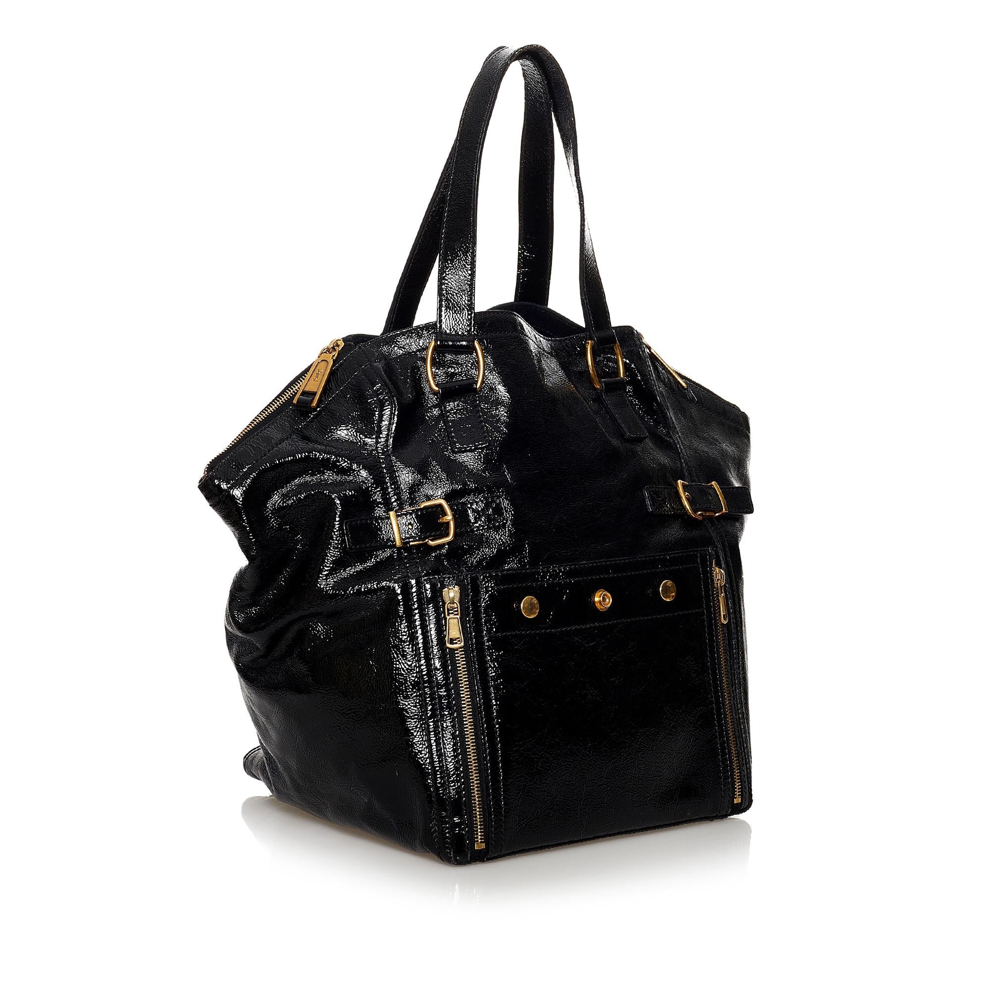 Saint Laurent Downtown 1:1 Rep Leather Tote Bag (SHG-30020)