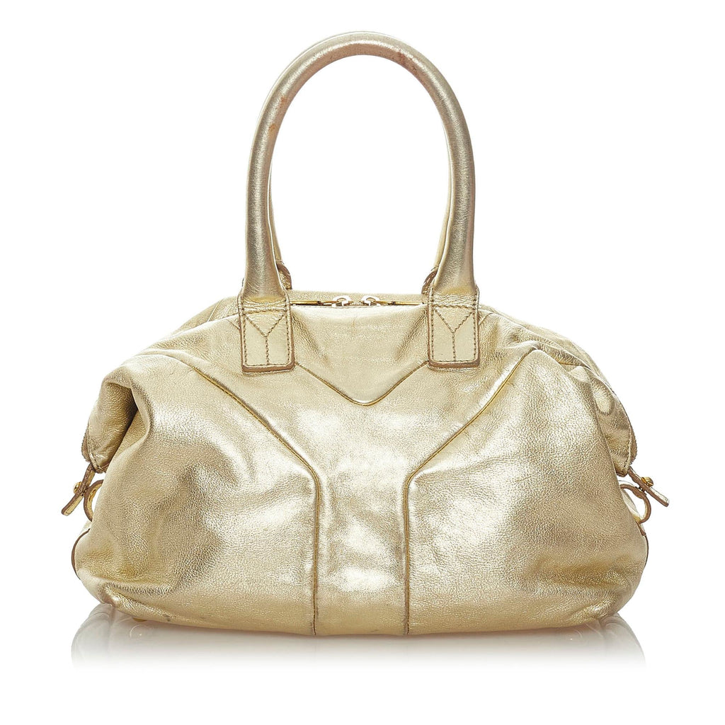 Saint Laurent Easy Y Leather Tote Bag (SHG-28856)