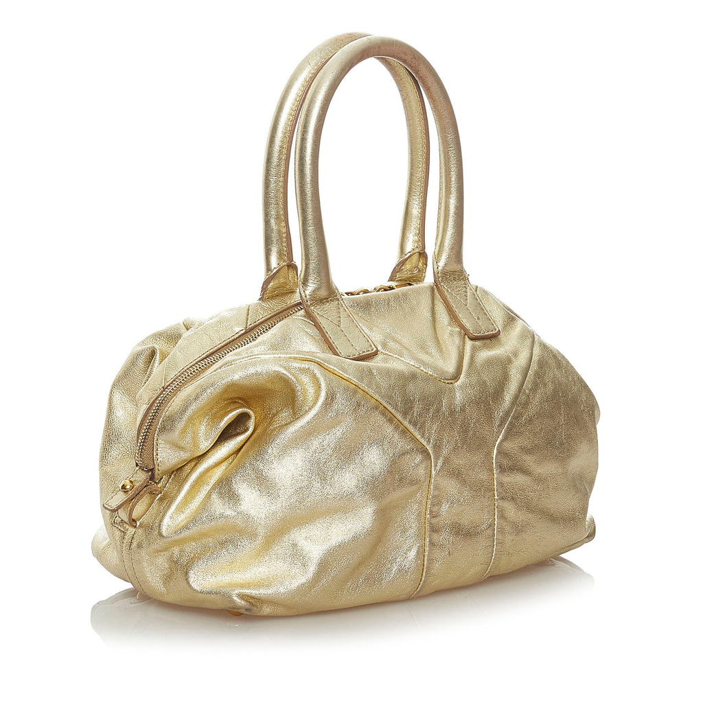 Saint Laurent Easy Y Leather Tote Bag (SHG-28856)