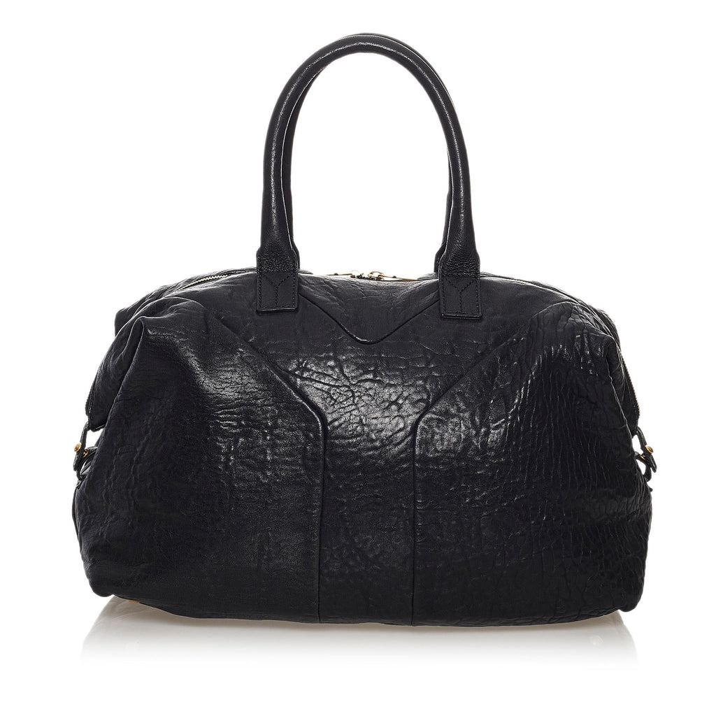 Saint Laurent Easy Y Leather Tote Bag (SHG-32296)
