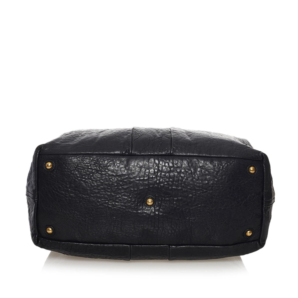 Saint Laurent Easy Y Leather Tote Bag (SHG-32296)