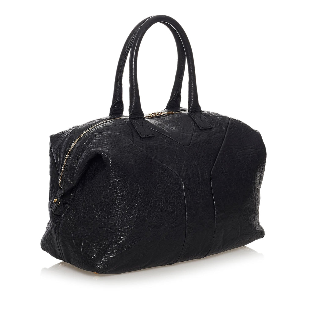 Saint Laurent Easy Y Leather Tote Bag (SHG-32296)