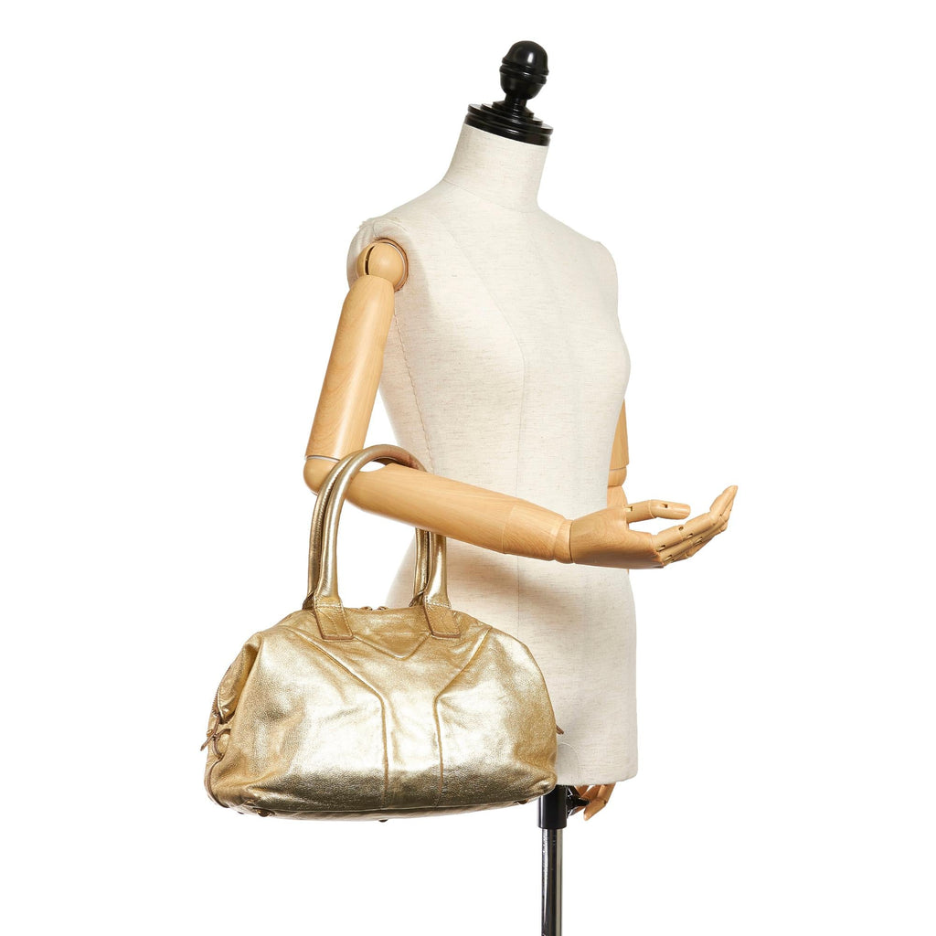 Saint Laurent Easy Y Leather Tote Bag (SHG-37235)