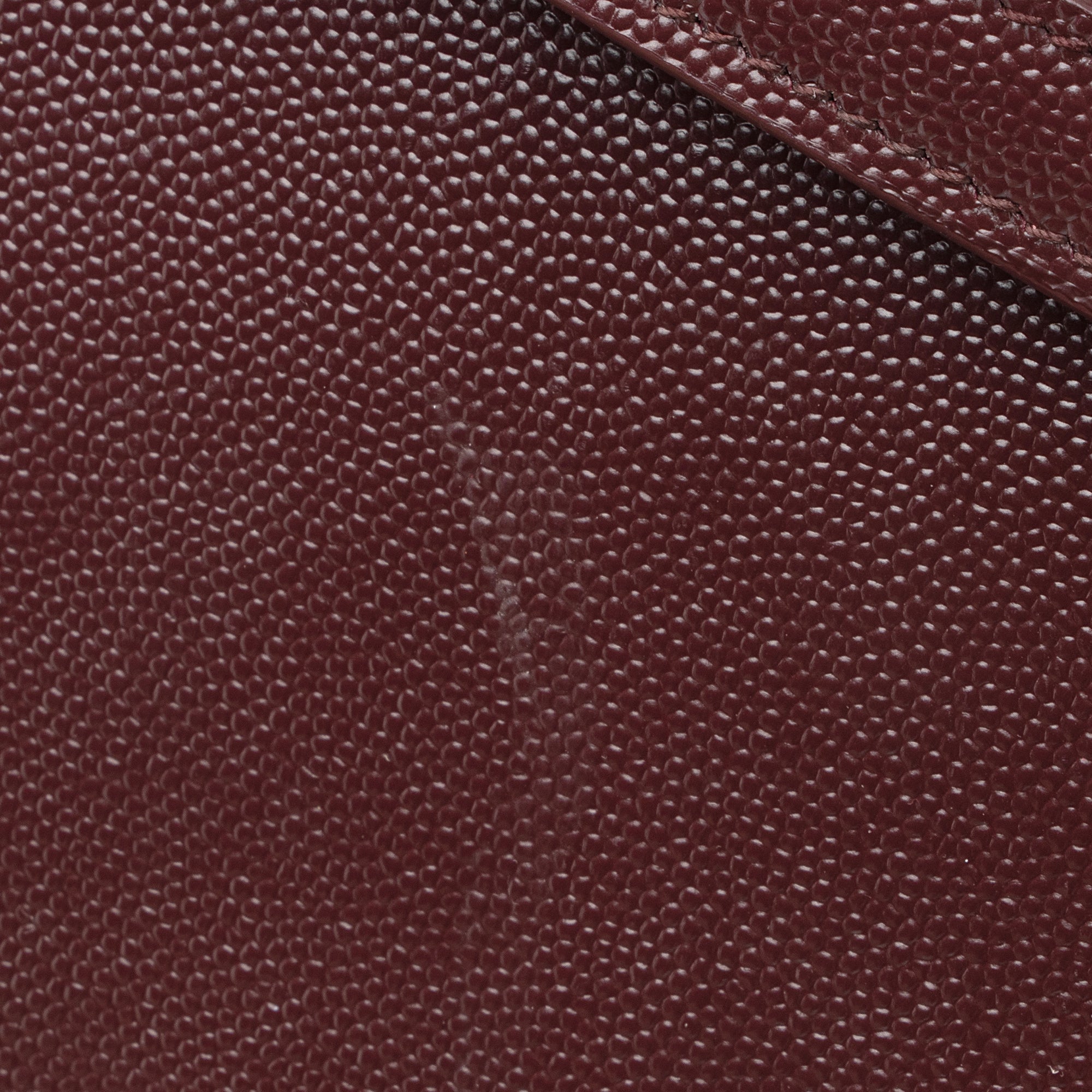 Saint Laurent Grain de Poudre Classic Monogram Cassandra Medium Top Handle Bag (SHF-thY3yI)