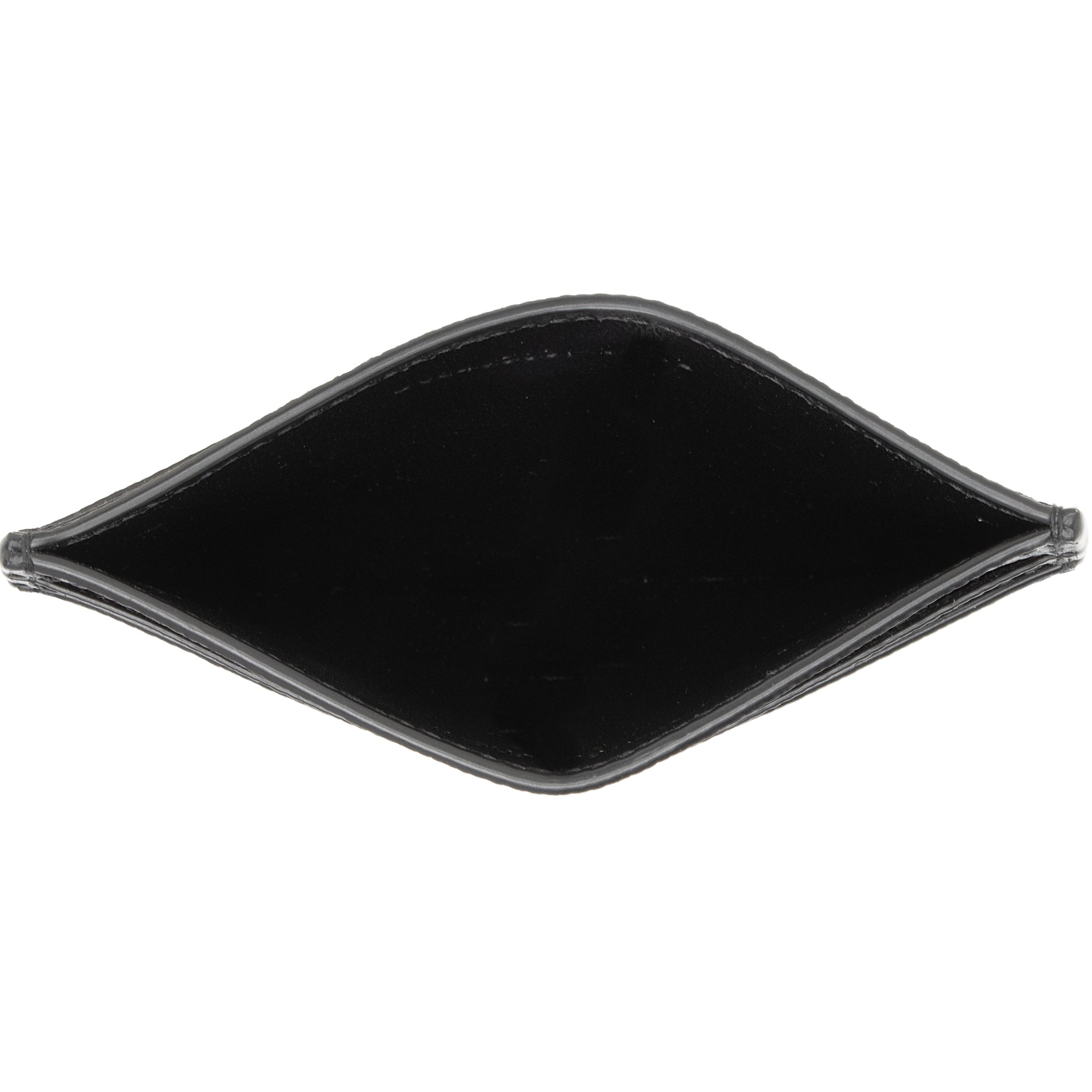 Saint Laurent Grain de Poudre Monogram Card Case (SHF-23859)