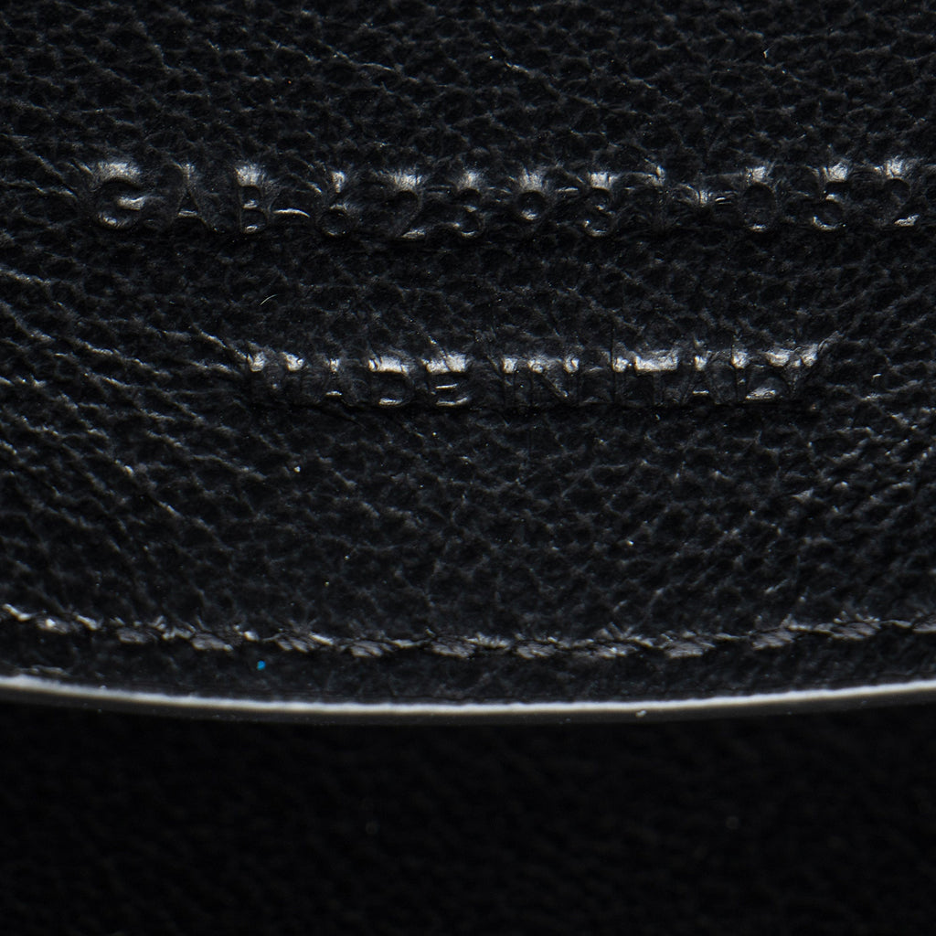 Saint Laurent Grain de Poudre Monogram Cassandra Medium Top Handle