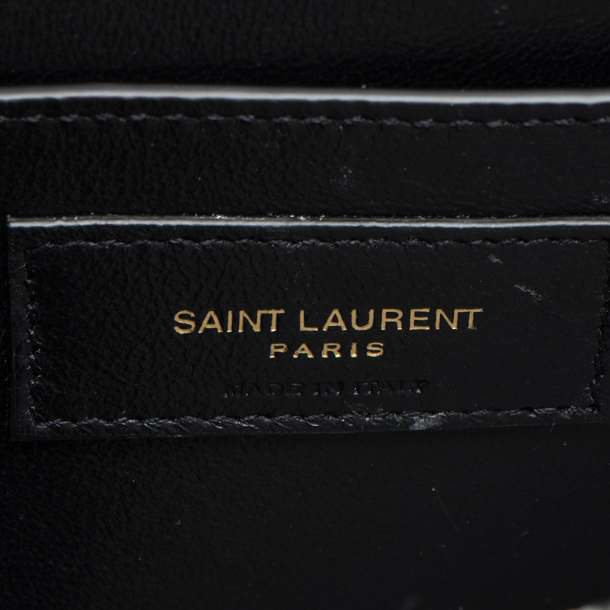 Saint Laurent Grain de Poudre Monogram Cassandra Medium Top Handle