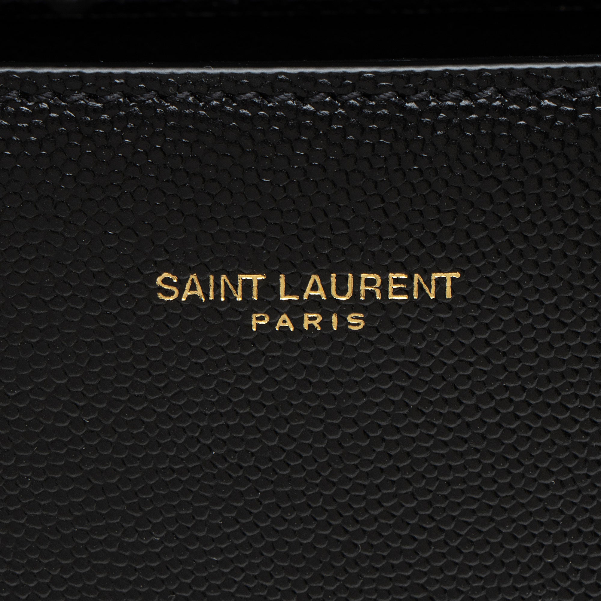 Saint Laurent Grain de Poudre Monogram Cassandra Medium Top Handle