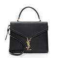 Saint Laurent Grain de Poudre Monogram Cassandra Medium Top Handle