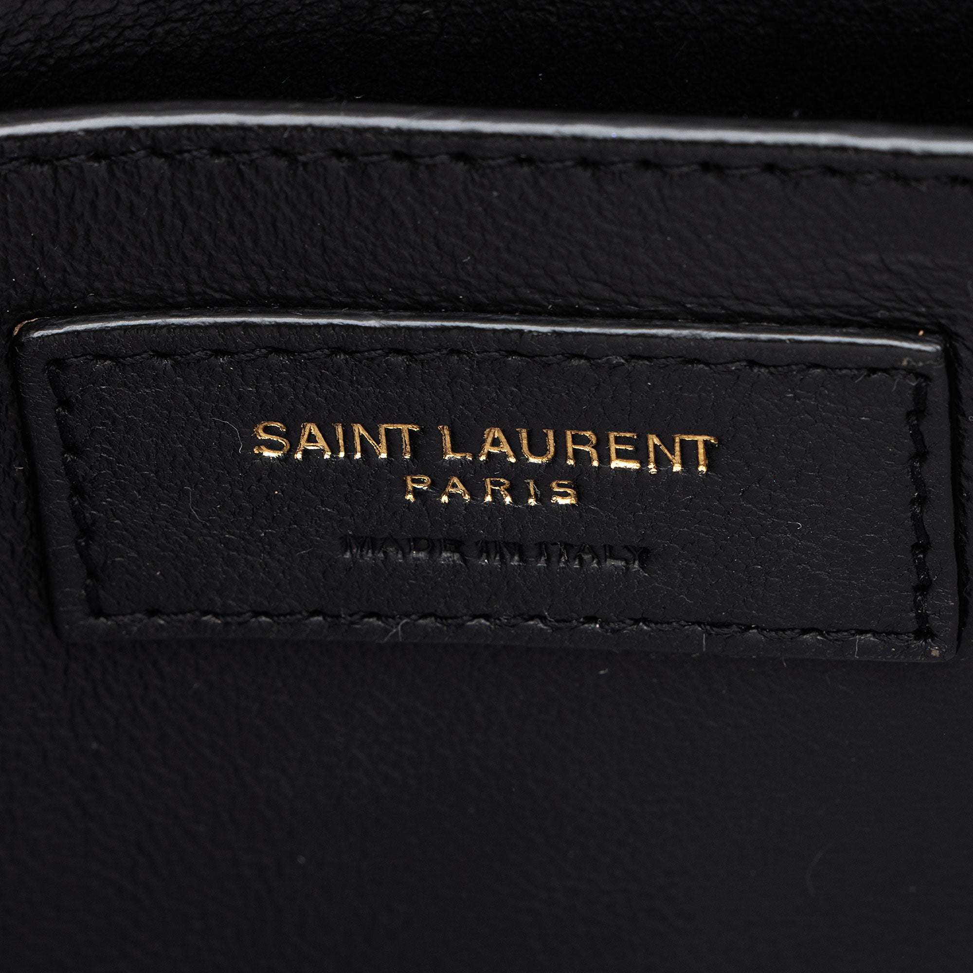 Saint Laurent Grain de Poudre Monogram Cassandra Medium Top Handle