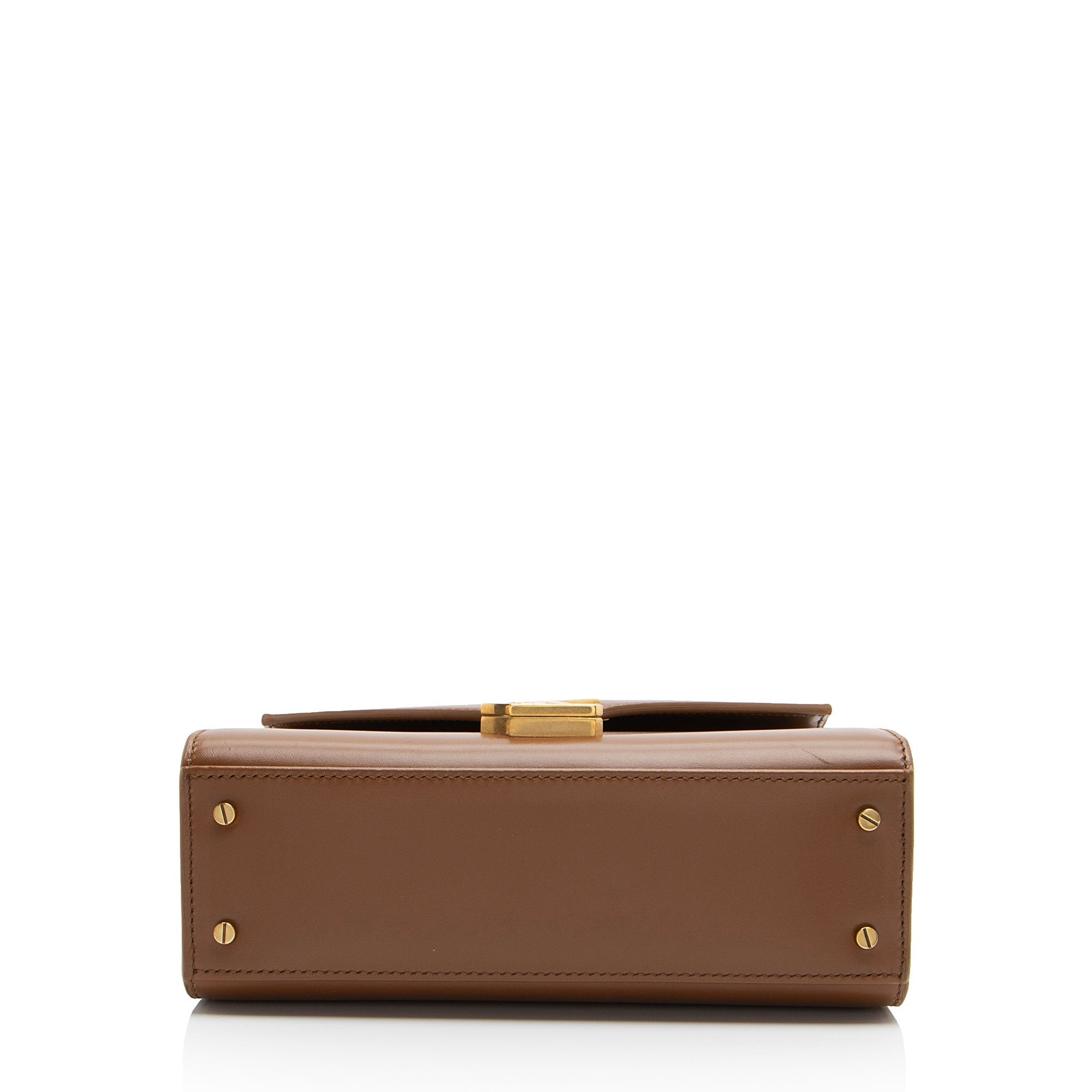 Saint Laurent Grain de Poudre Monogram Cassandra Mini Top Handle