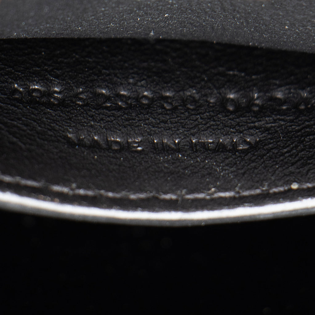 Saint Laurent Grain de Poudre Monogram Cassandra Mini Top Handle
