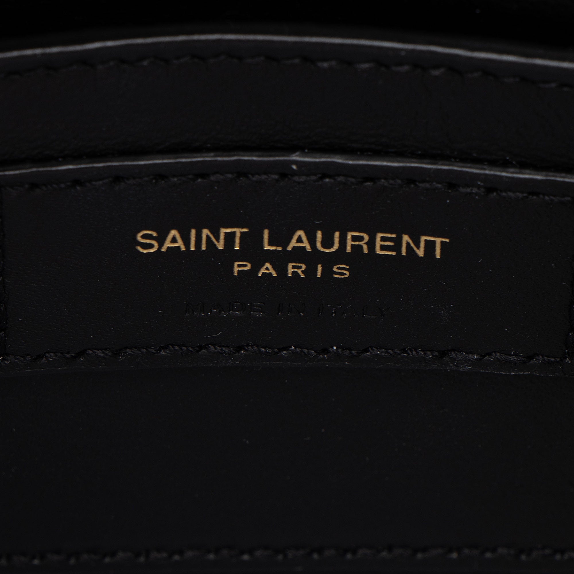 Saint Laurent Grain de Poudre Monogram Cassandra Mini Top Handle