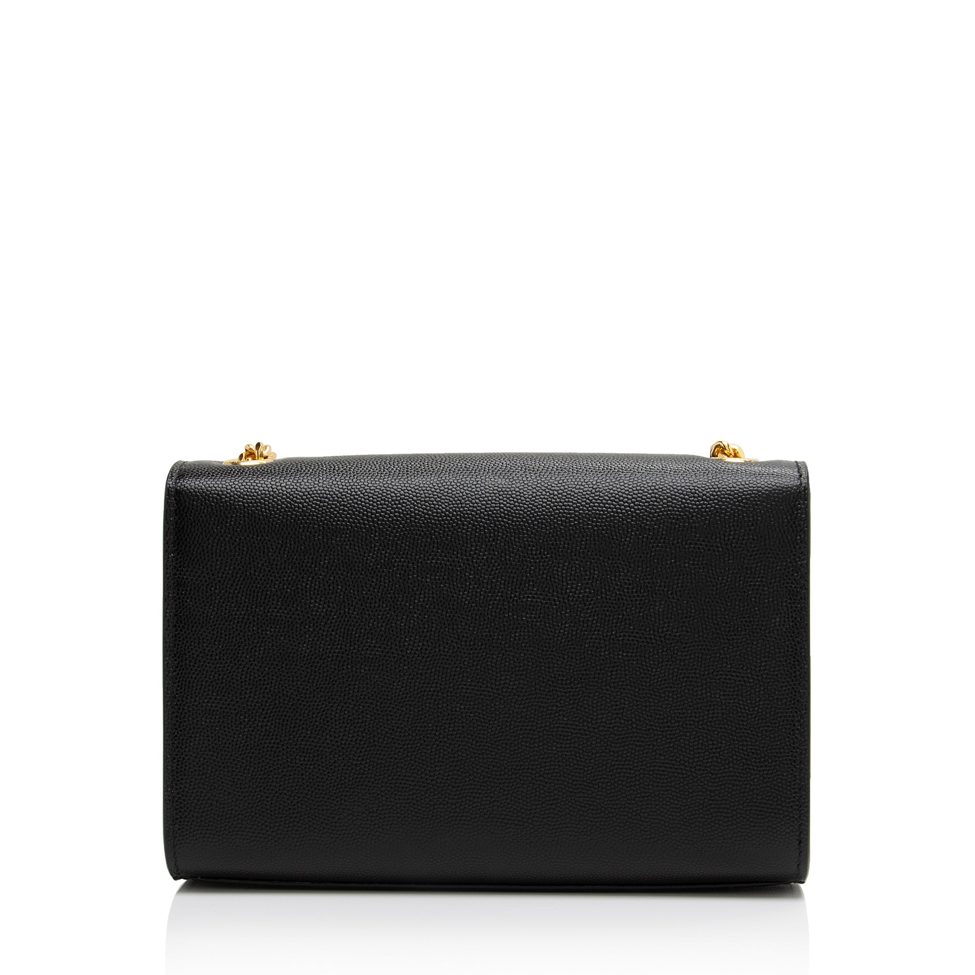 Saint Laurent Grain de Poudre Monogram Kate Chain Small Shoulder Bag (SHF-fpBhFG)