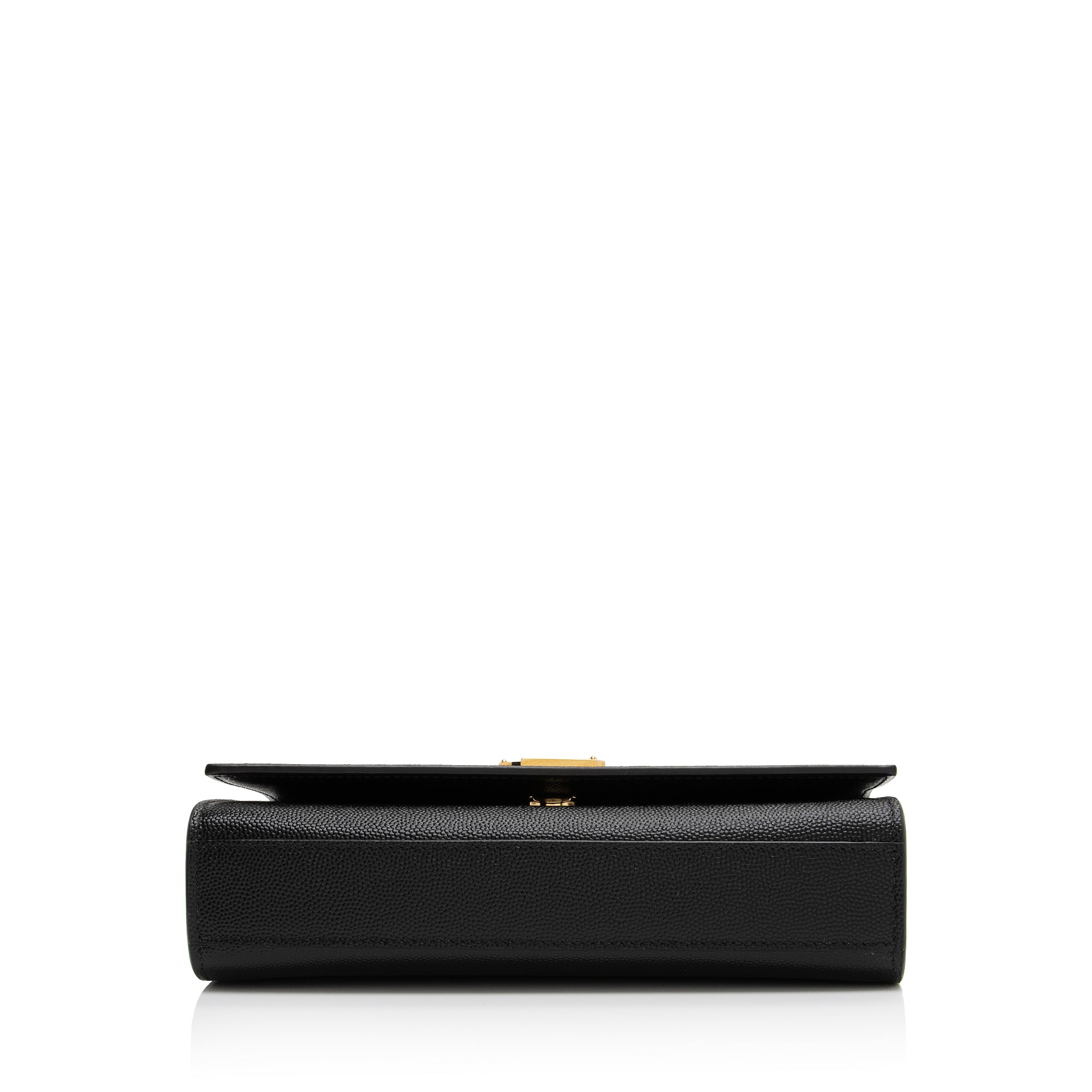 Saint Laurent Grain de Poudre Monogram Kate Chain Small Shoulder Bag (SHF-fpBhFG)