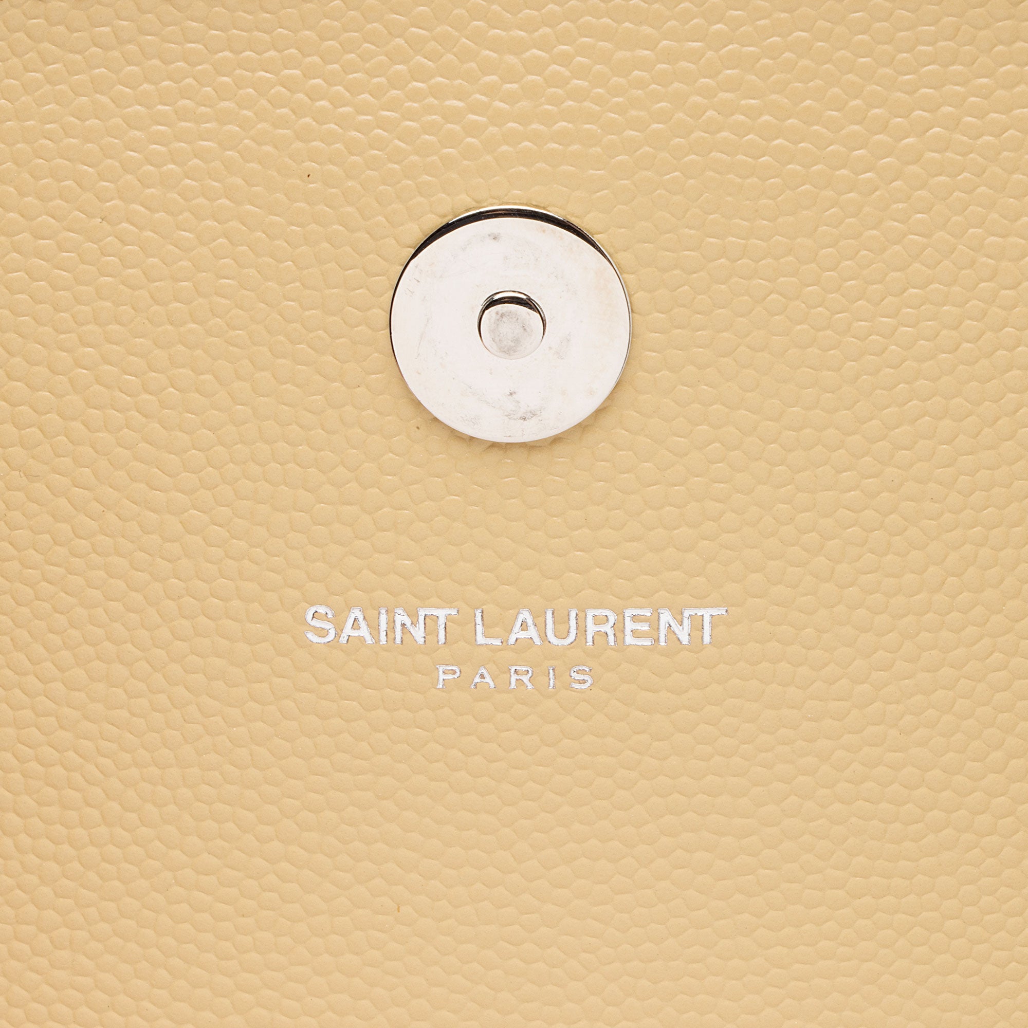 Saint Laurent Grain de Poudre Monogram Kate Clutch (SHF-y0Ya4u)