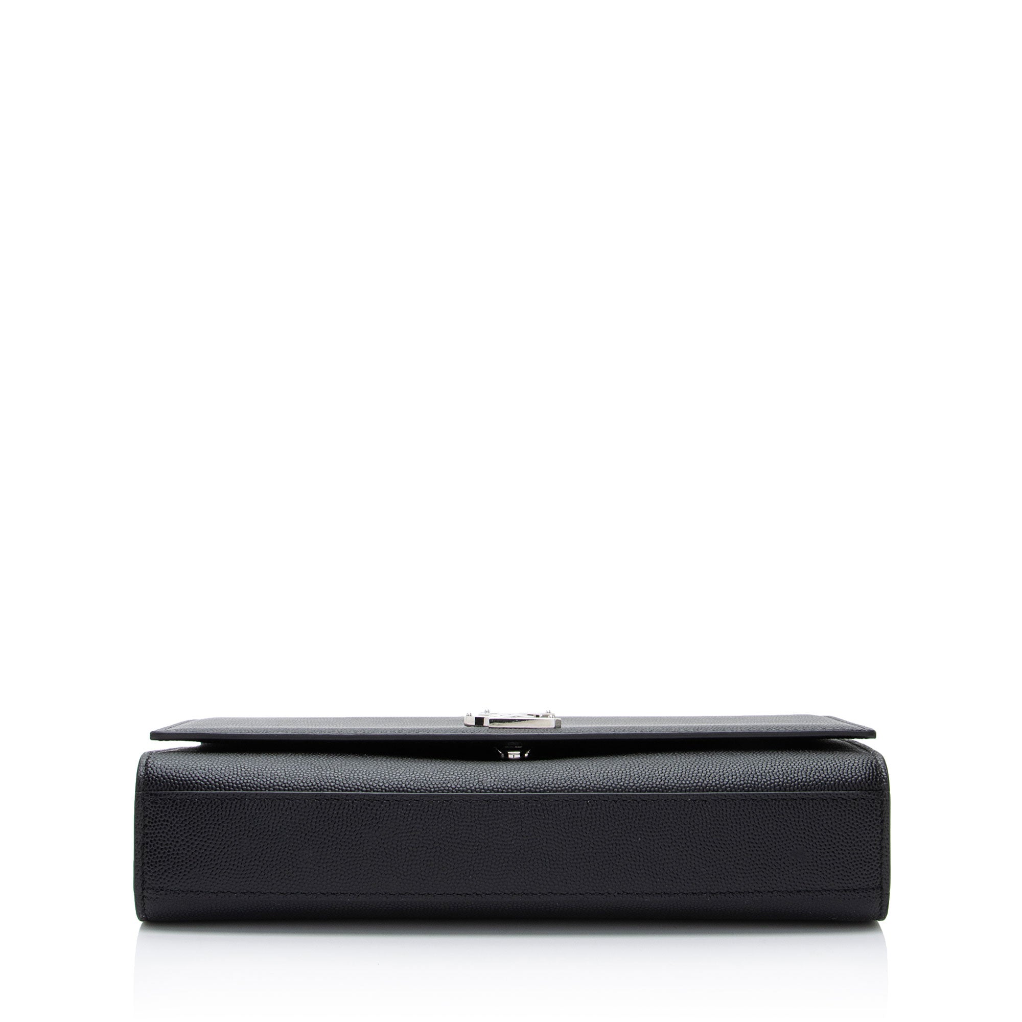 Saint Laurent Grain de Poudre Monogram Kate Medium Shoulder Bag (SHF-uJEVt3)