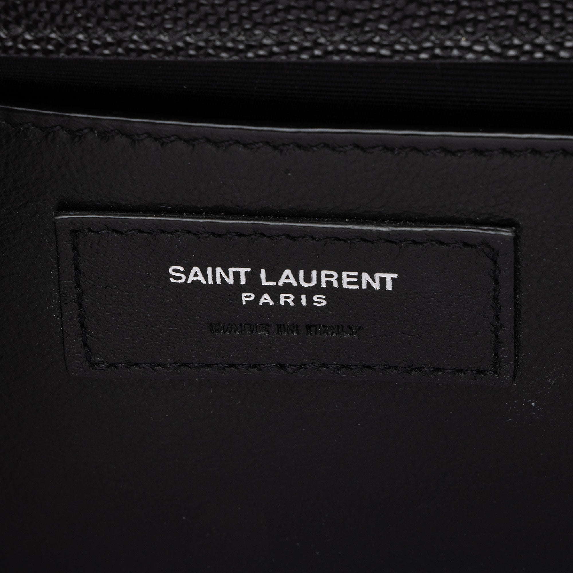 Saint Laurent Grain de Poudre Monogram Kate Medium Shoulder Bag (SHF-EiaKZL)