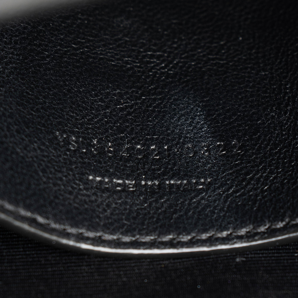 Saint Laurent Grain de Poudre Monogram Kate Medium Shoulder Bag (SHF-hzje5P)
