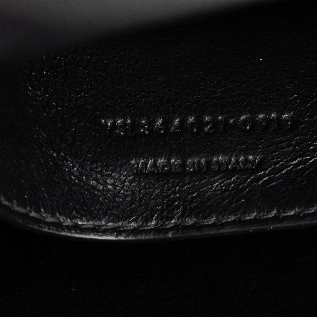 Saint Laurent Grain de Poudre Monogram Kate Medium Shoulder Bag