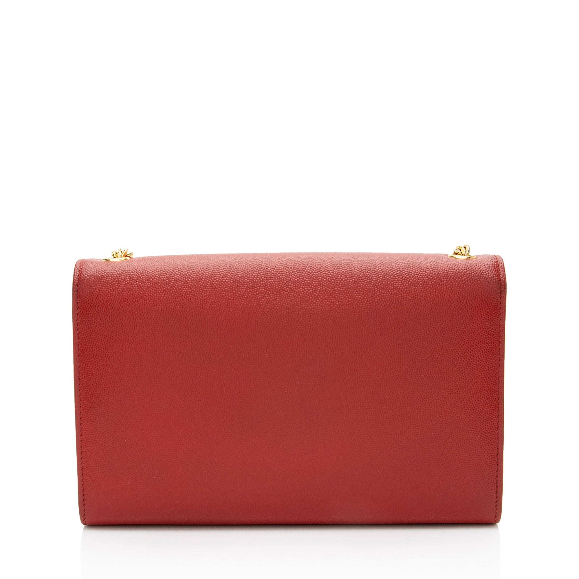 Saint Laurent Grain de Poudre Monogram Kate Medium Shoulder Bag