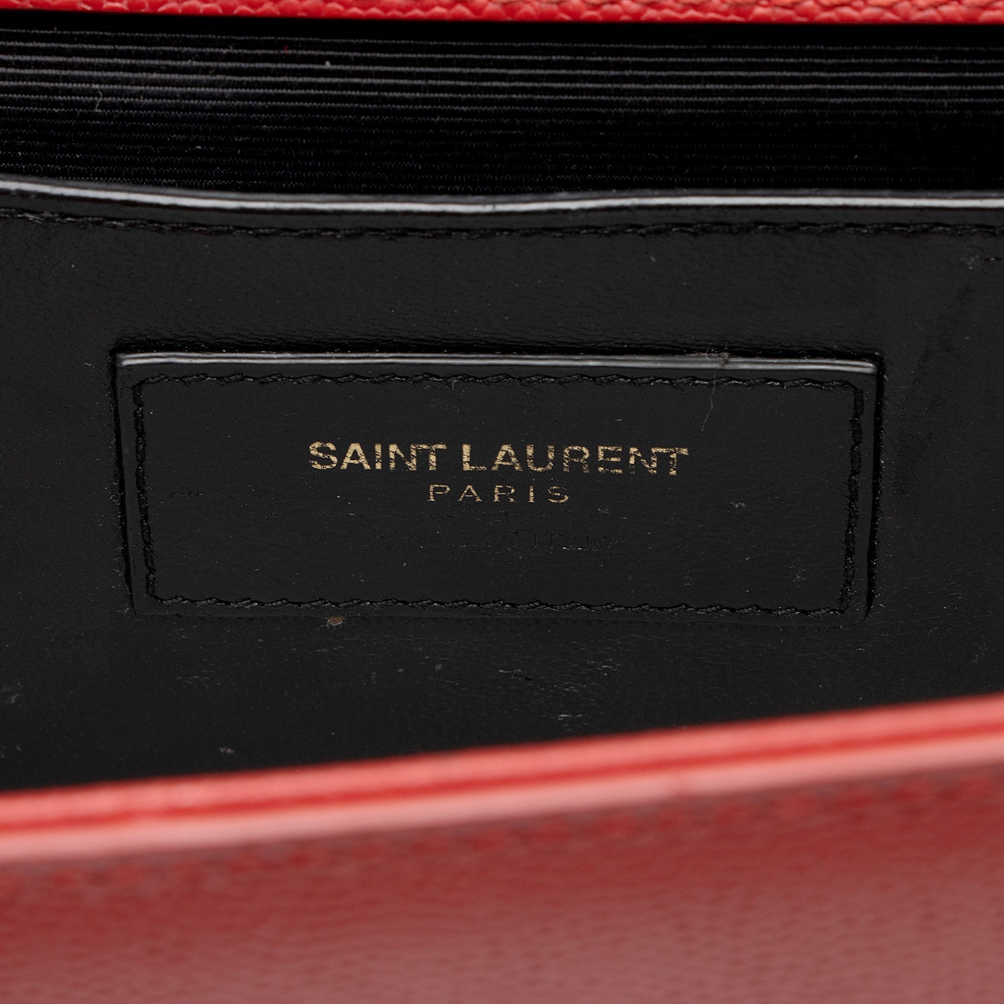 Saint Laurent Grain de Poudre Monogram Kate Medium Shoulder Bag