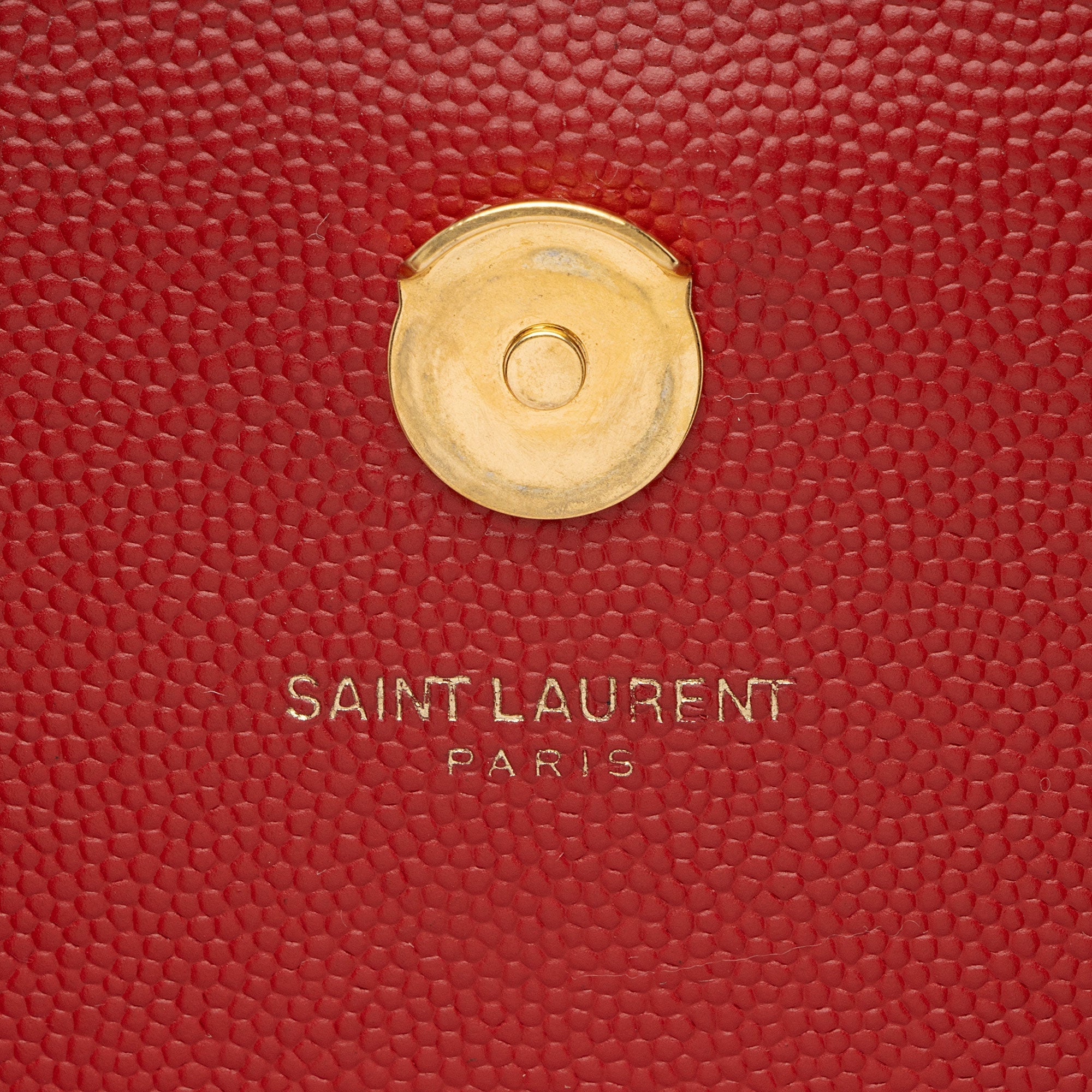 Saint Laurent Grain de Poudre Monogram Kate Medium Shoulder Bag