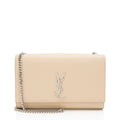 Saint Laurent Grain de Poudre Monogram Kate Medium Shoulder Bag