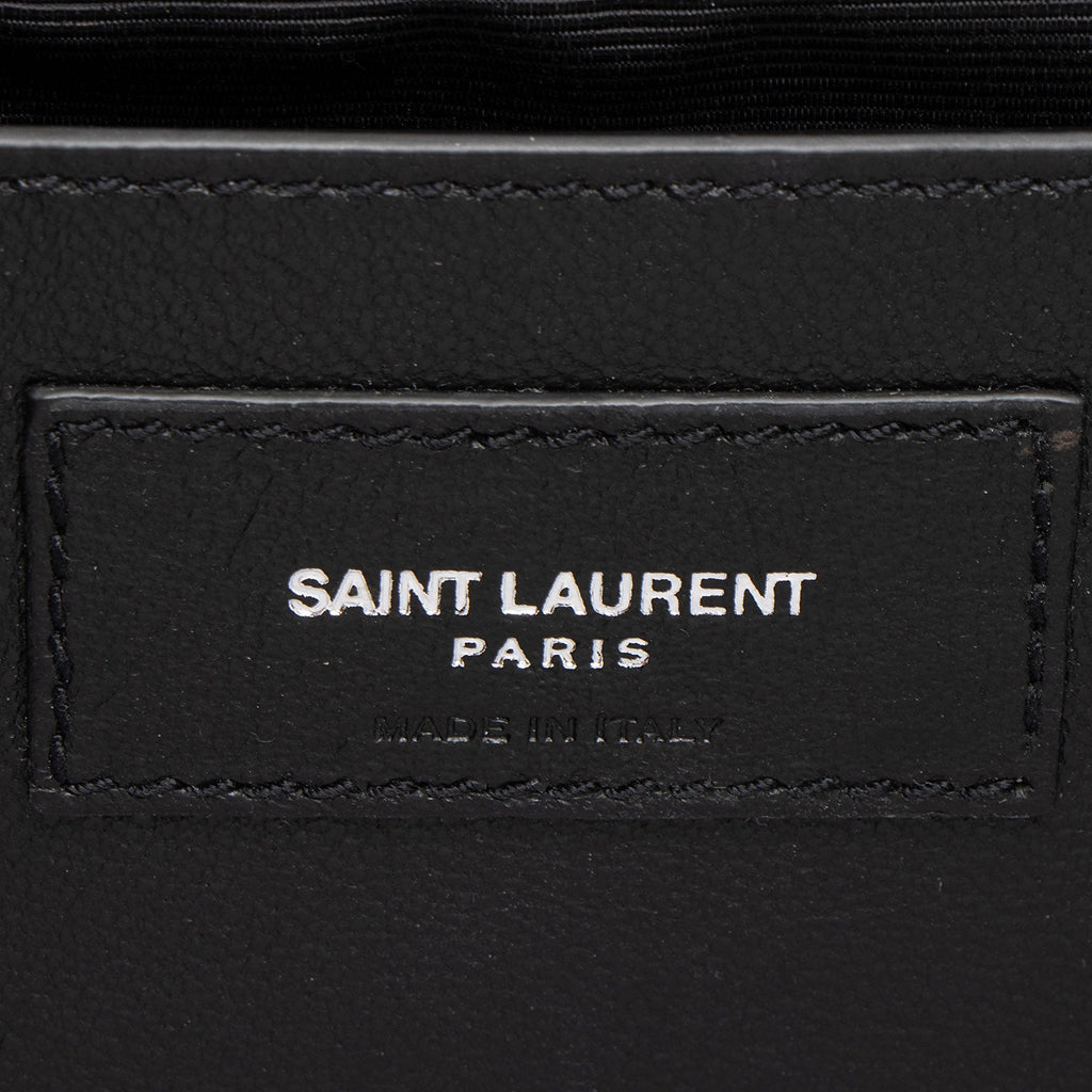 Saint Laurent Grain de Poudre Monogram Kate Medium Shoulder Bag
