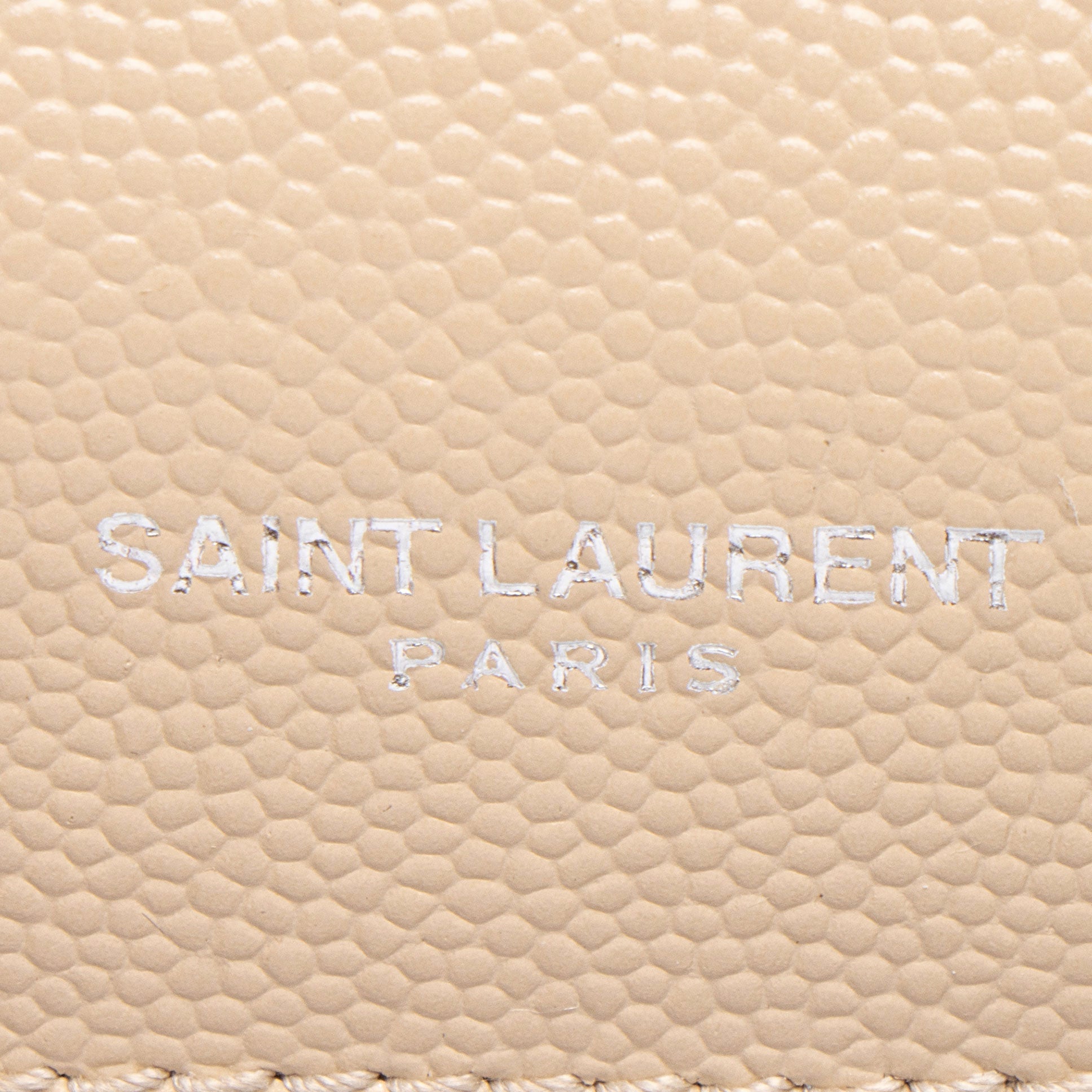 Saint Laurent Grain de Poudre Monogram Kate Medium Shoulder Bag