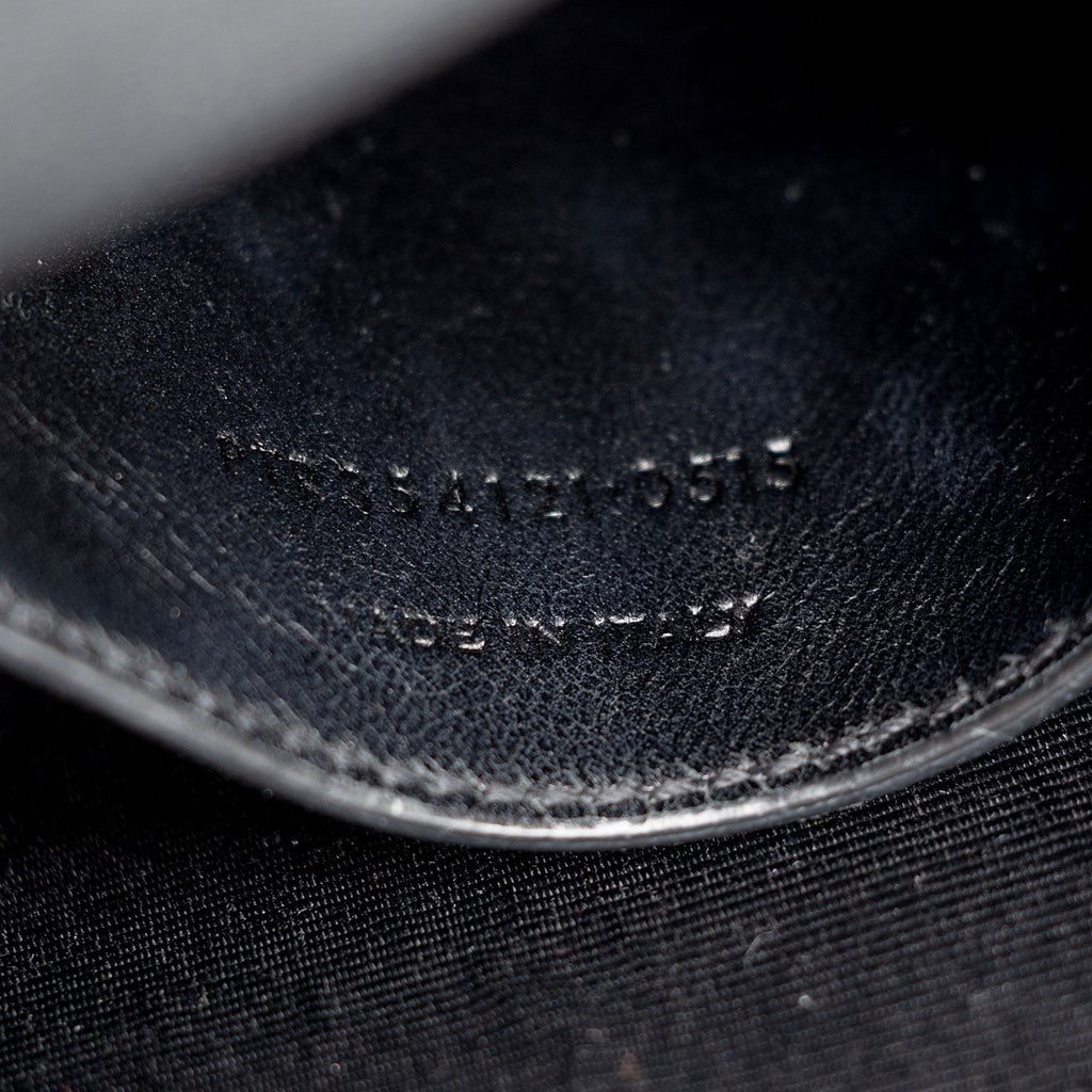 Saint Laurent Grain de Poudre Monogram Kate Small Crossbody (SHF-Ky2Gwi)