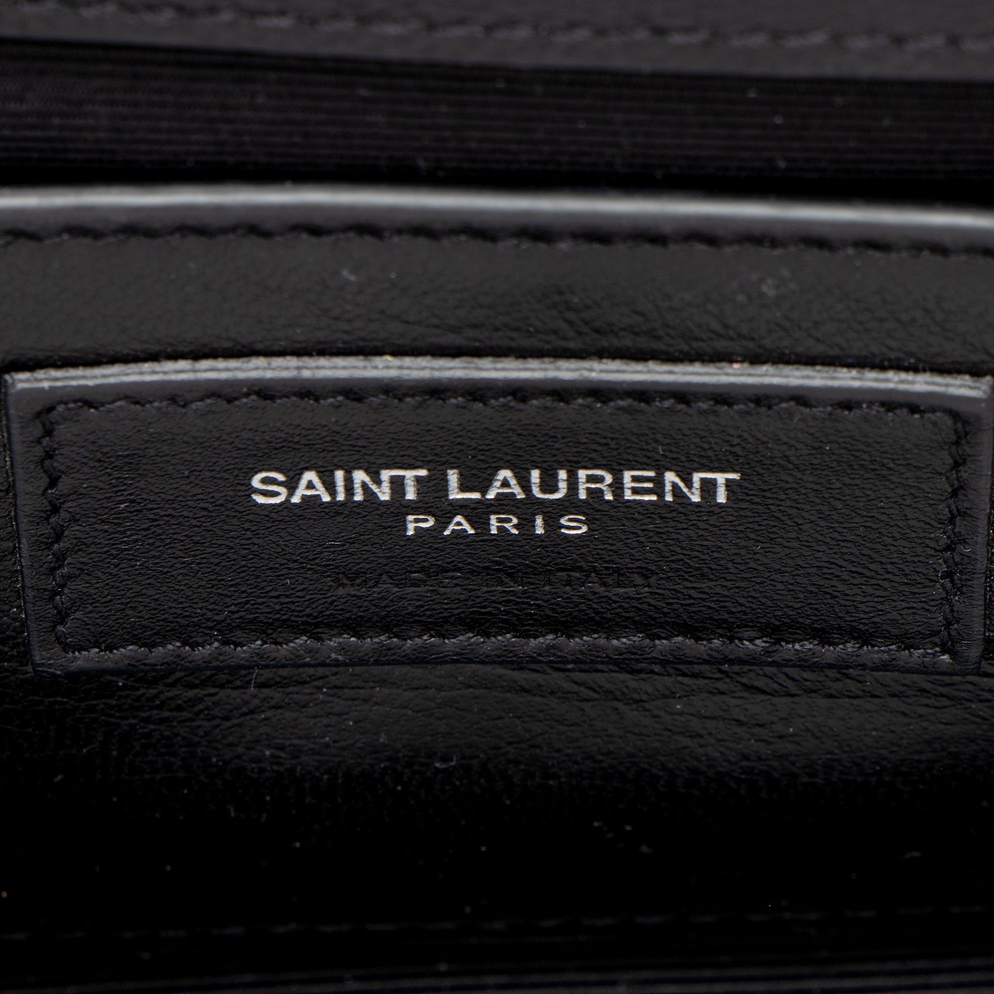 Saint Laurent Grain de Poudre Monogram Kate Small Crossbody