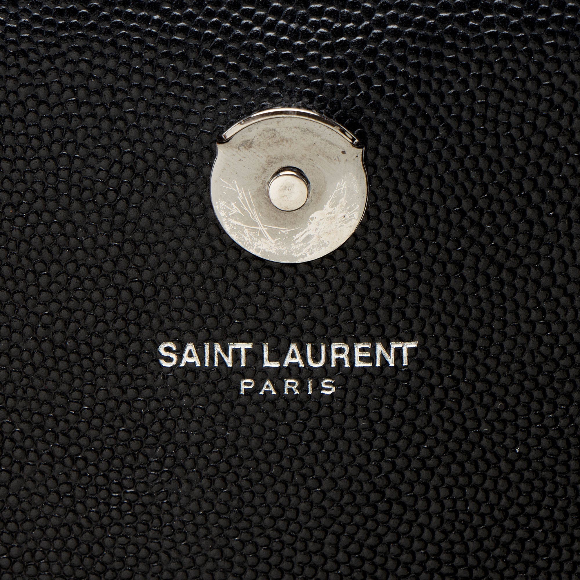 Saint Laurent Grain de Poudre Monogram Kate Small Crossbody