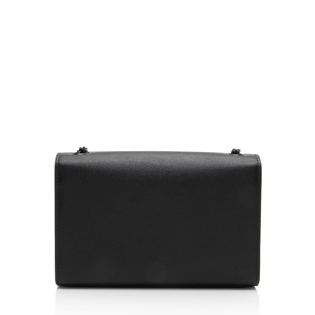 Saint Laurent Grain de Poudre Monogram Kate Small Shoulder Bag (SHF-lPbS13)
