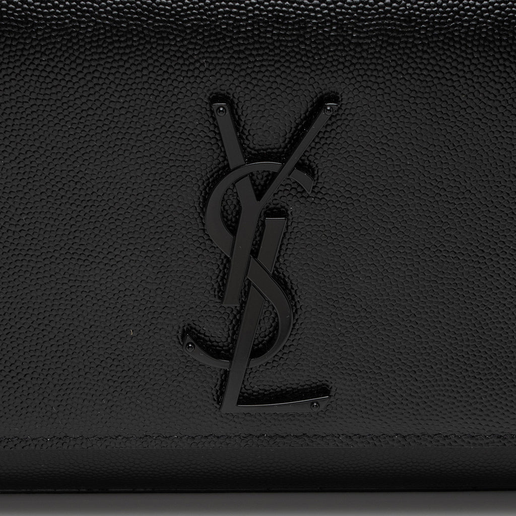 Saint Laurent Grain de Poudre Monogram Kate Small Shoulder Bag (SHF-lPbS13)