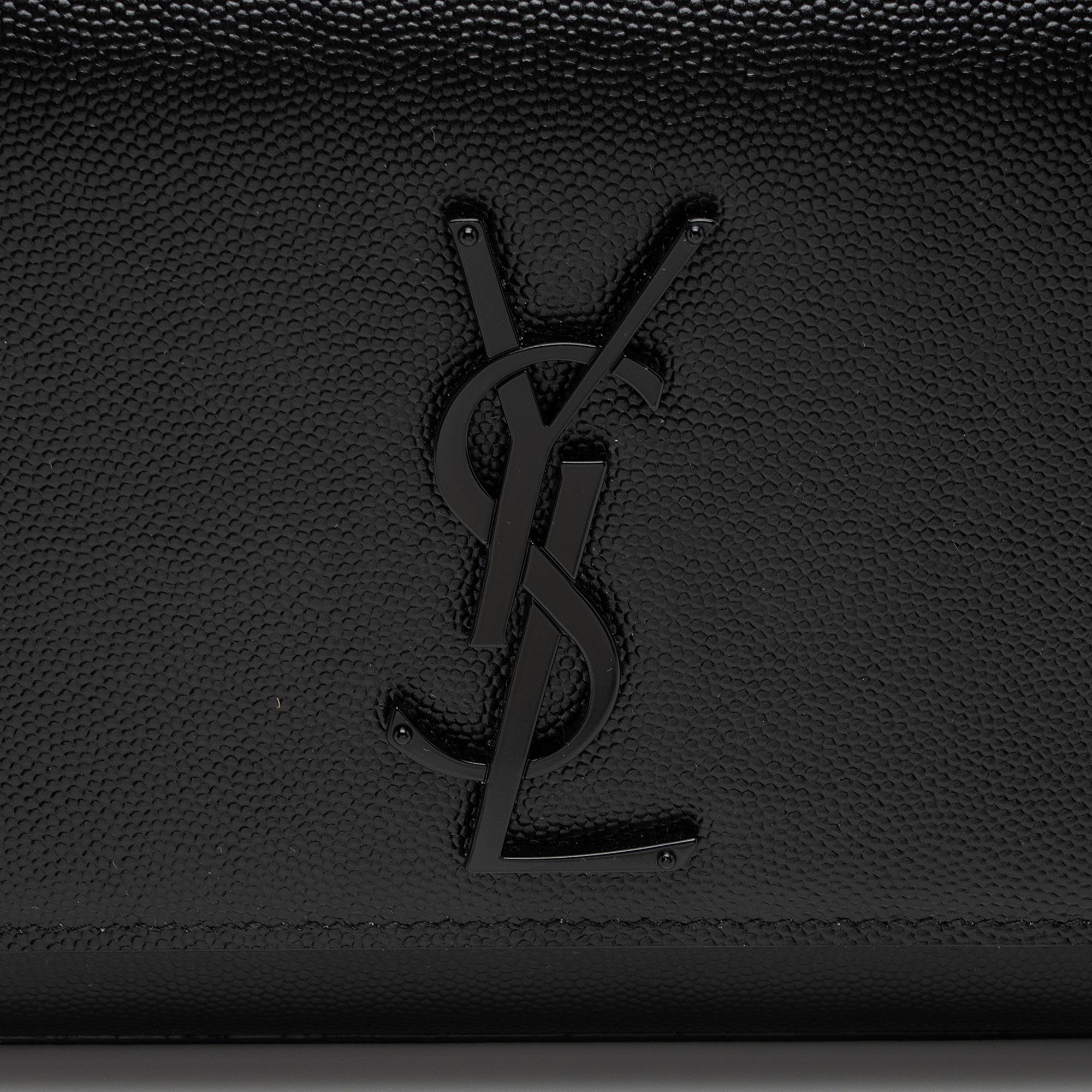 Saint Laurent Grain de Poudre Monogram Kate Small Shoulder Bag (SHF-lPbS13)