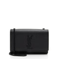 Saint Laurent Grain de Poudre Monogram Kate Small Shoulder Bag (SHF-lPbS13)