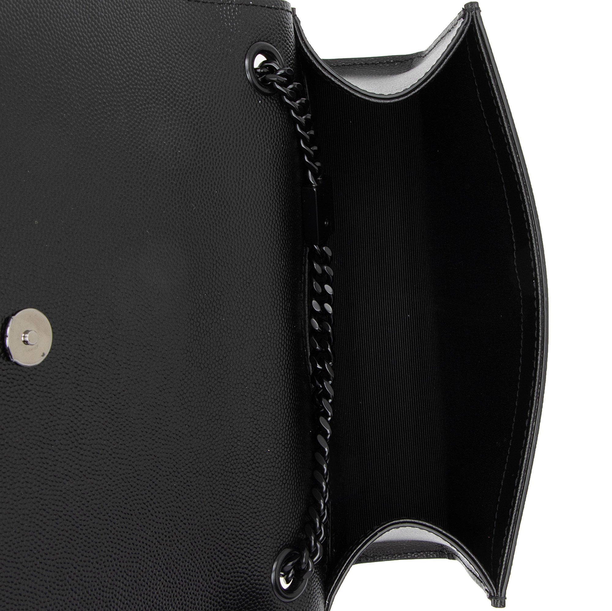 Saint Laurent Grain de Poudre Monogram Kate Small Shoulder Bag (SHF-lPbS13)