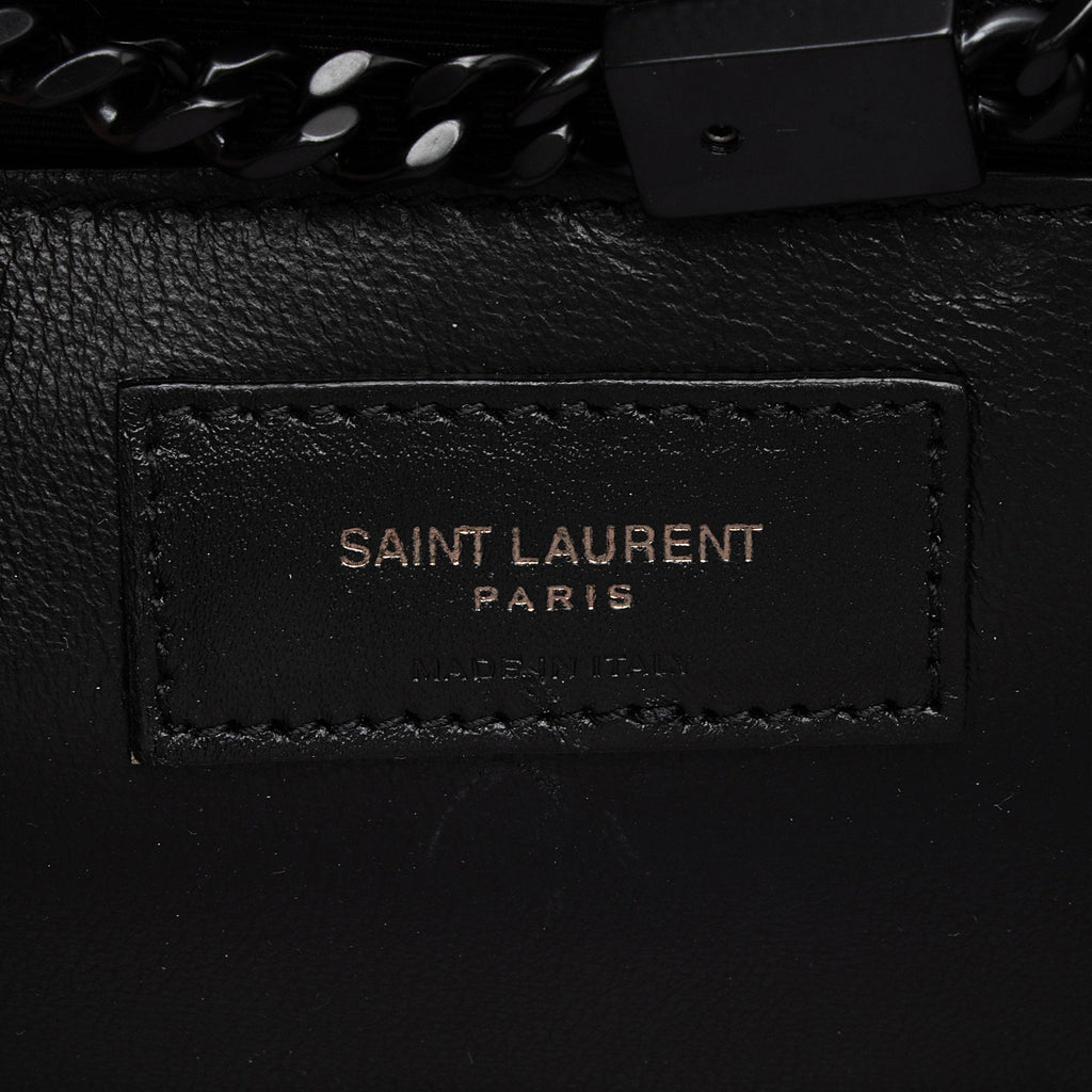 Saint Laurent Grain de Poudre Monogram Kate Small Shoulder Bag (SHF-lPbS13)