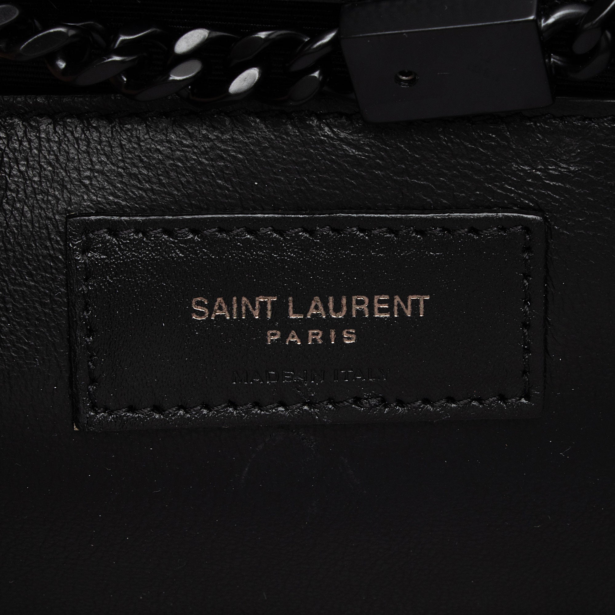 Saint Laurent Grain de Poudre Monogram Kate Small Shoulder Bag (SHF-lPbS13)