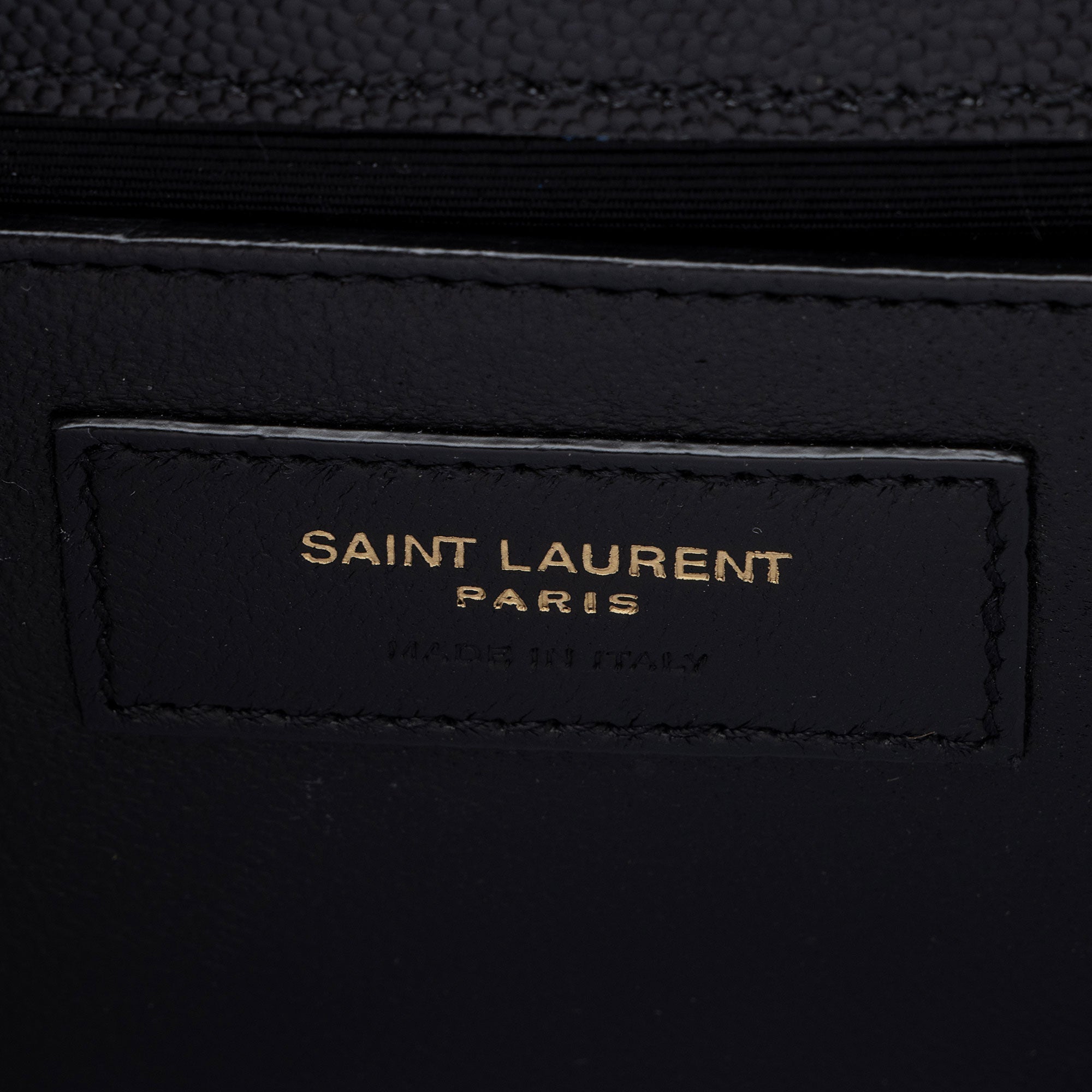 Saint Laurent Grain de Poudre Monogram Kate Small Shoulder Bag (SHF-k14rvI)