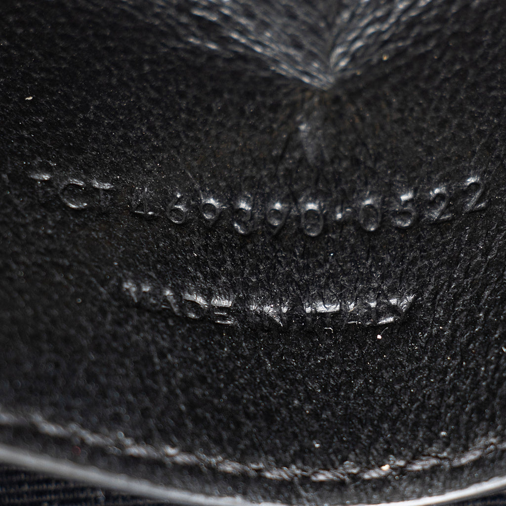 Saint Laurent Grain de Poudre Monogram Kate Small Shoulder Bag (SHF-mA4MBT)